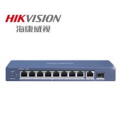 海康威视（HIKVISION） 10口千兆 PoE 非网管交换机 二层PoE网络交换机 DS-3E0510SP-E 企业业务