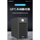 科士达UPS电源 20kva延时30min套装 20KVA塔式高频机安装（(后备0.5小时，含电池及电池柜,辅料和安装)） 机房在线式稳压电源YDC 9320 