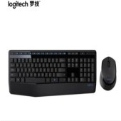 罗技（Logitech）MK345无线办公键鼠套装 宽大掌托 舒适键入体验 防泼溅 全尺寸 带无线2.4G接收器